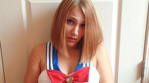 Sailor Slut Fucks Herself