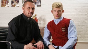 Young Blonde Twink Catholic Altar Boy Fucked By Priest