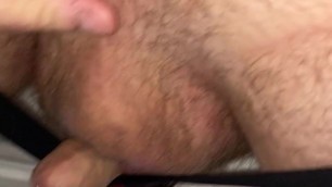 Daddy rimming and sucking bear uncut cock
