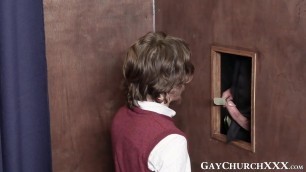 Altar boys suck each other before fucking hardcore and raw
