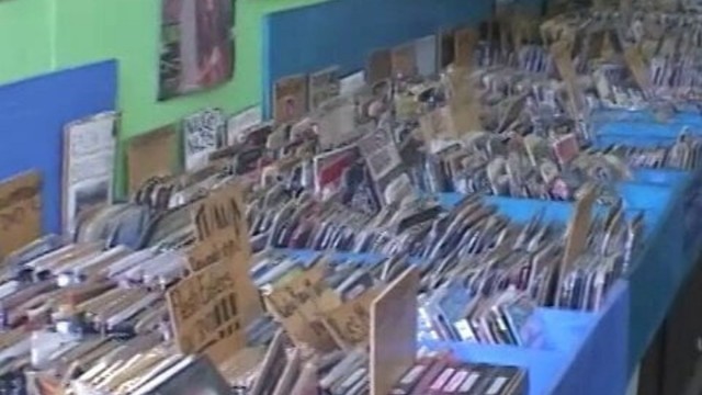 Fantastic well shaped whore gets fucked in the record store