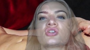 Your mouth filled with cock