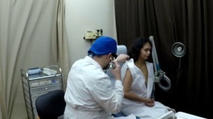 Angel Santana's 1st Gyno Exam EVER Caught On Hidden Camera By Doctor Tampa For You To Jerk Off To At GirlsGoneGynoCom!